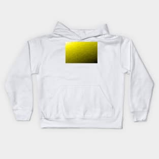 Yellow gold ombre gradient geometric mesh pattern Kids Hoodie